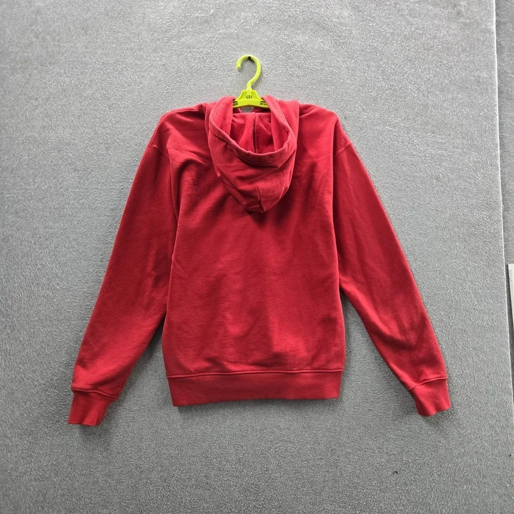 Jordan Men Hoodie S‎ Red Fleece Jumpman Logo Activewear Long Sleeve